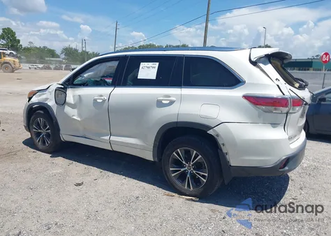 2016 Toyota Highlander Xle V6 from USA, damaged, VIN 5TDKKRFH2GS503198